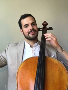 Cellist Naseem Alatrash